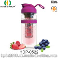 Bouteille d&#39;eau en gros de l&#39;infuseur de fruit de 32oz, BPA bouteille libre d&#39;infusion de fruit de Tritan (HDP-0522)